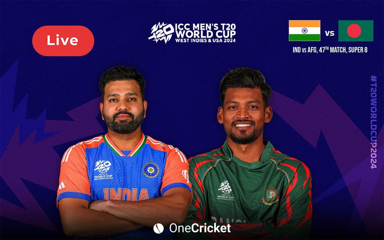 T20 World Cup 2024, IND vs BAN Live Score: Match Updates, Highlights & Live Streaming